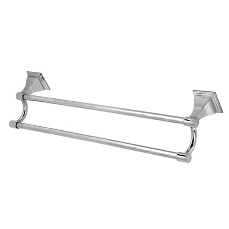 Kingston Brass BAH612318C Monarch 18" Dual Towel Bar, Polished Chrome BAH612318C